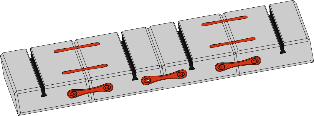 連結一体化状態図解